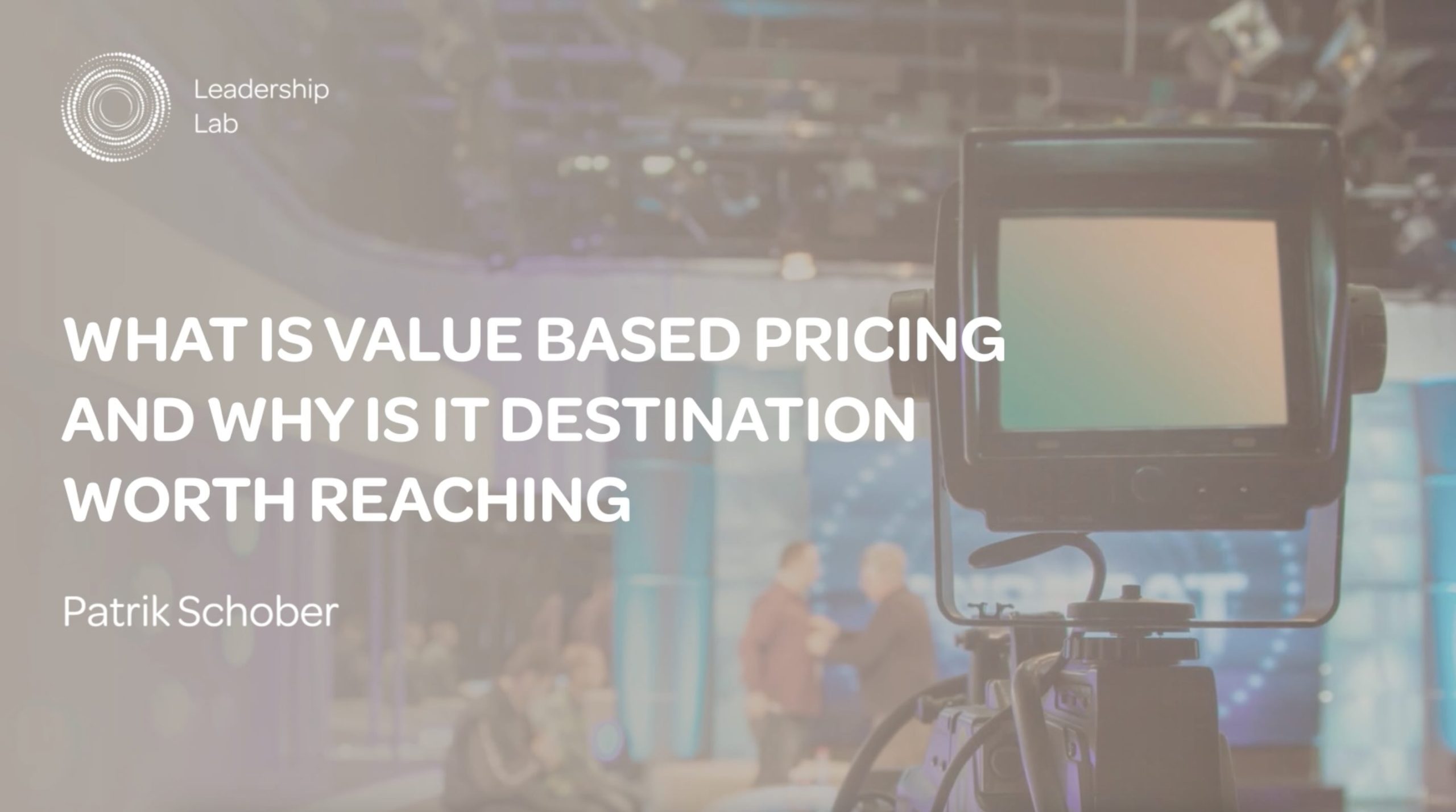 Value-Based Pricing