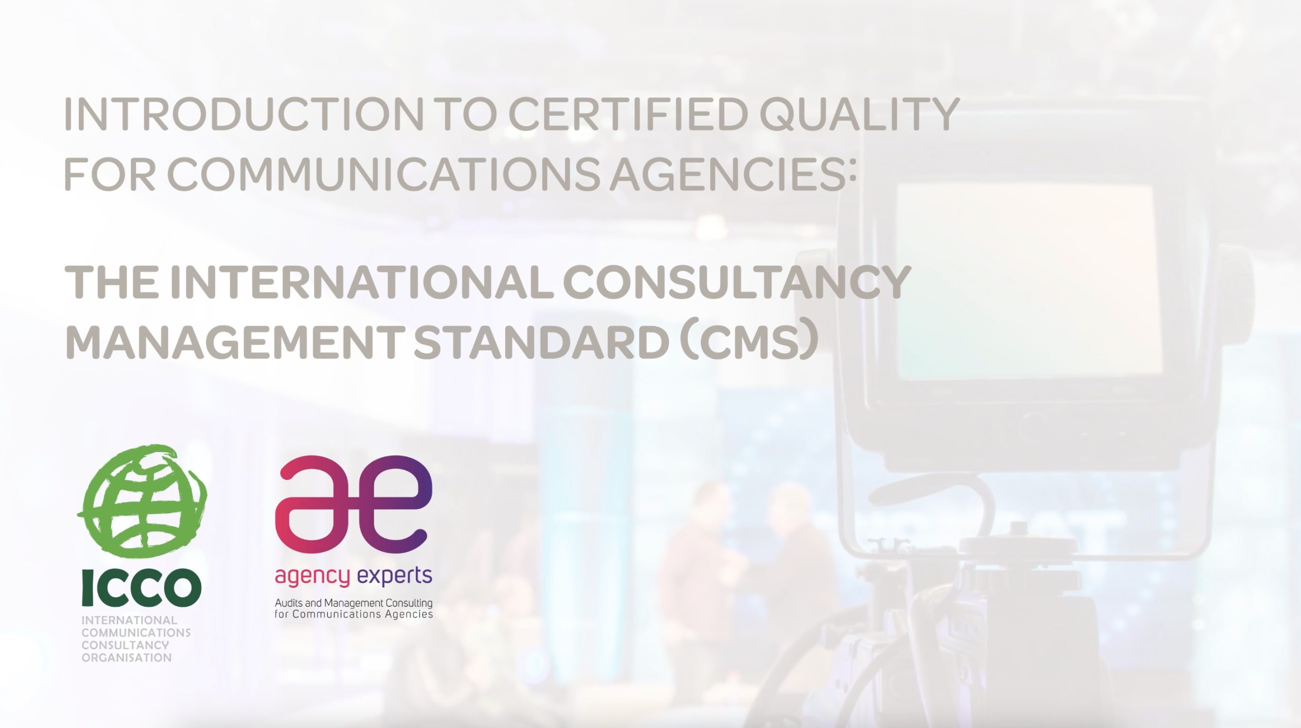 Introduction To Certified Quality For Communication Agencies